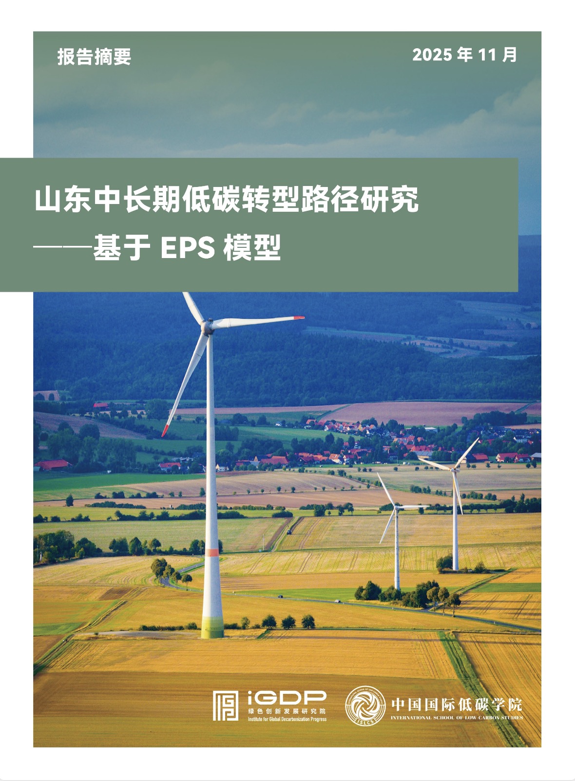 Medium and Long-Term Outlook for Low Carbon Transition in Shandong
