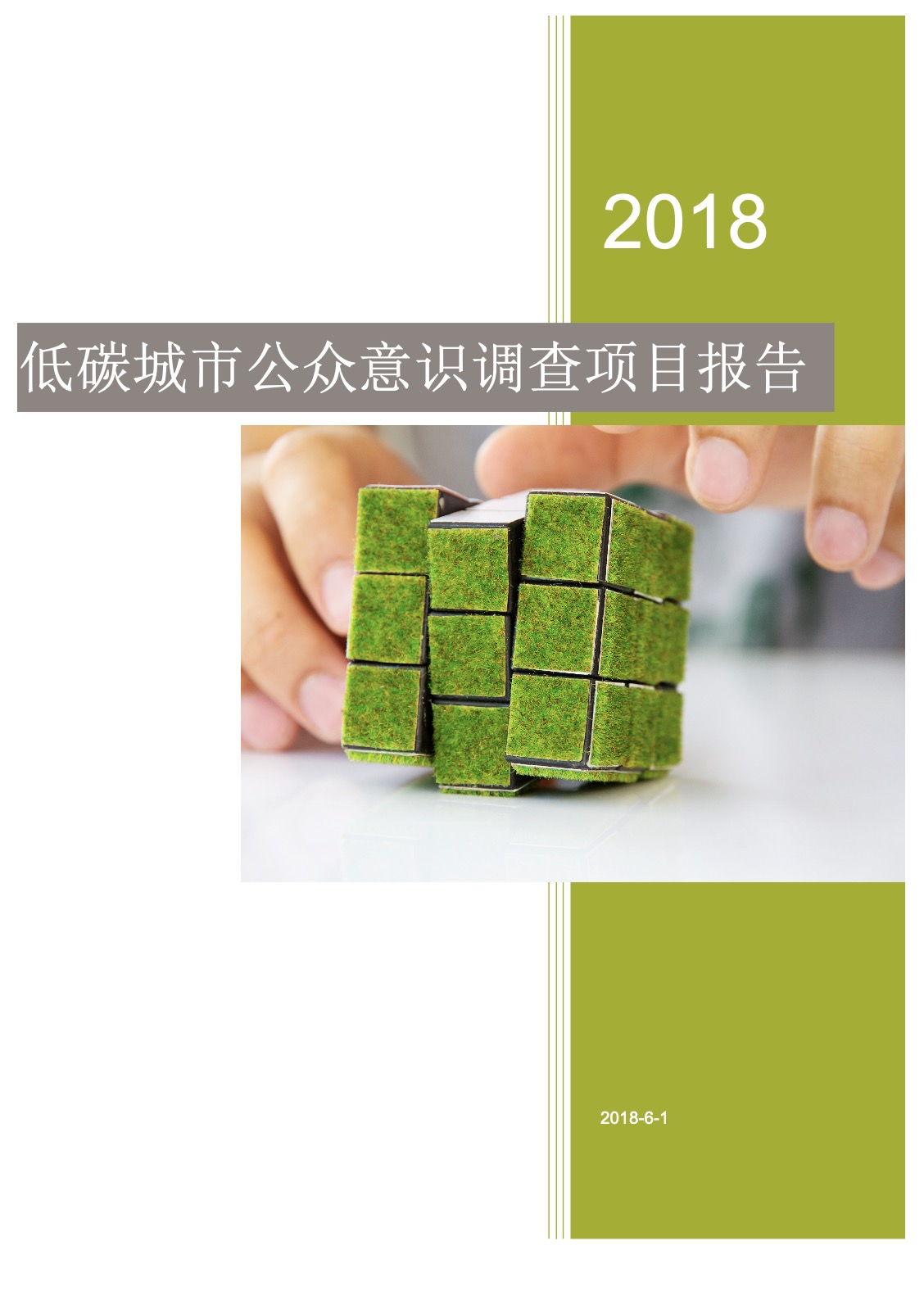 Report on the Low-Carbon City Public Awareness Survey Project